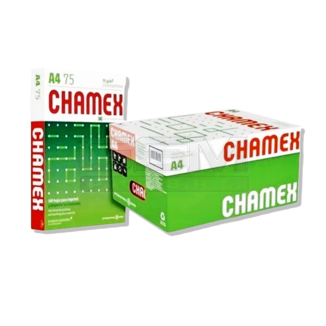 Resma Chamex A4 75 Grs X 500 H Gsm Pack 8501