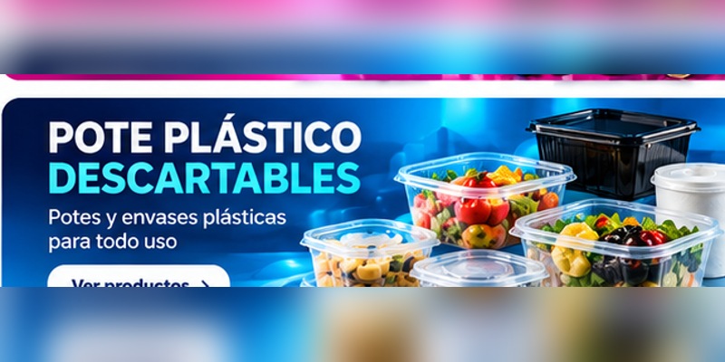 Potes Plásticos Descartables